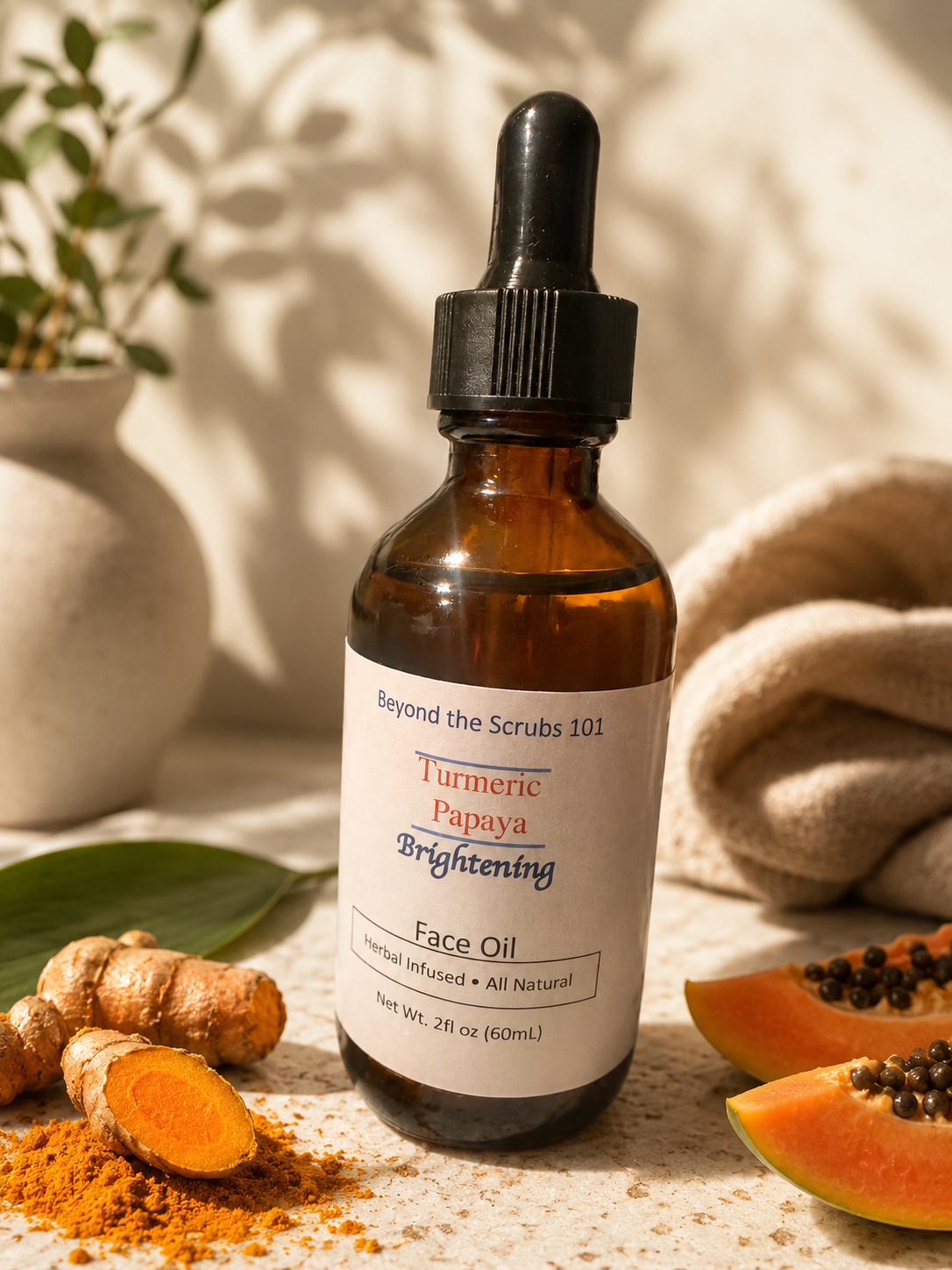 Turmeric Papaya Brightening Face Oil