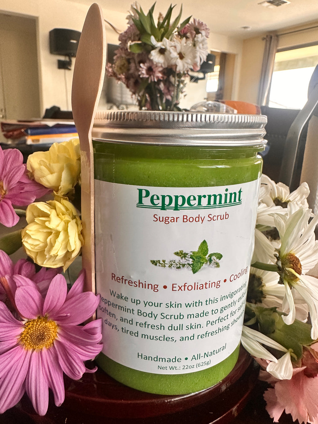 Peppermint Sugar Body Scrub