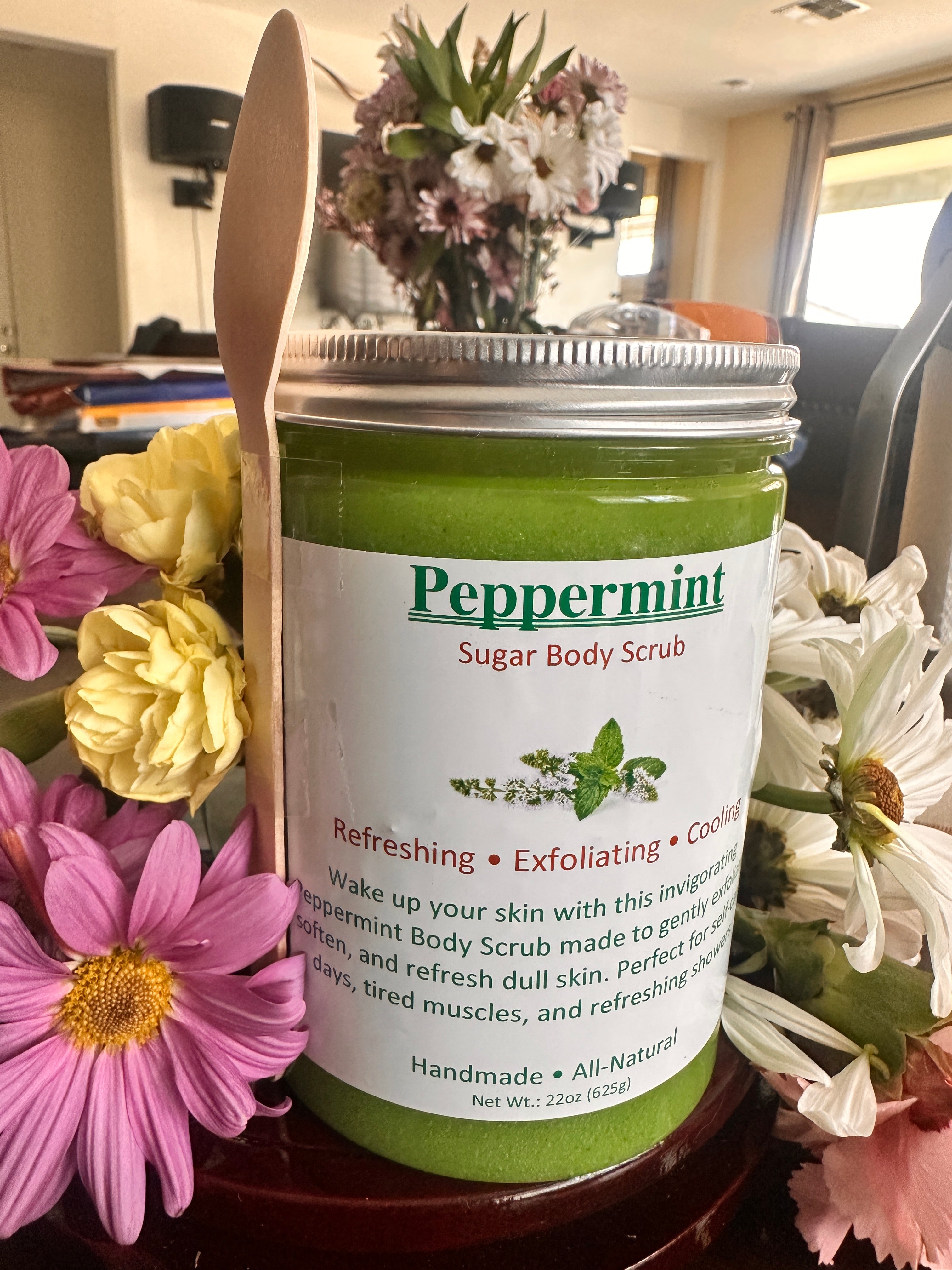 Peppermint Sugar Body Scrub