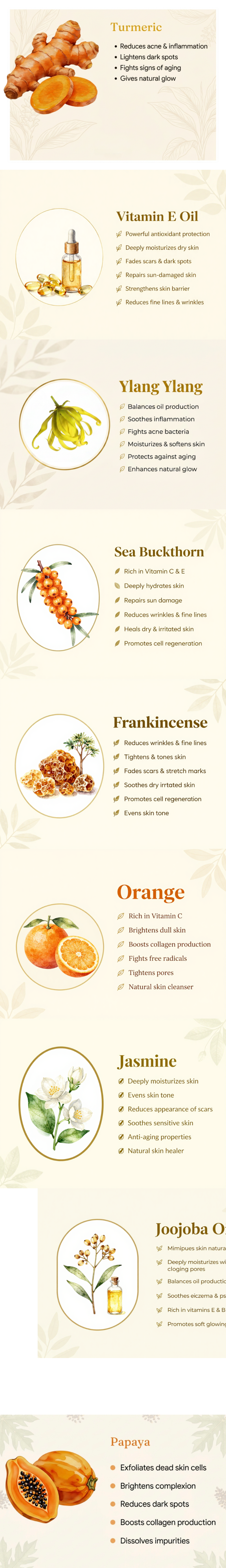 Turmeric Papaya Brightening Face Oil