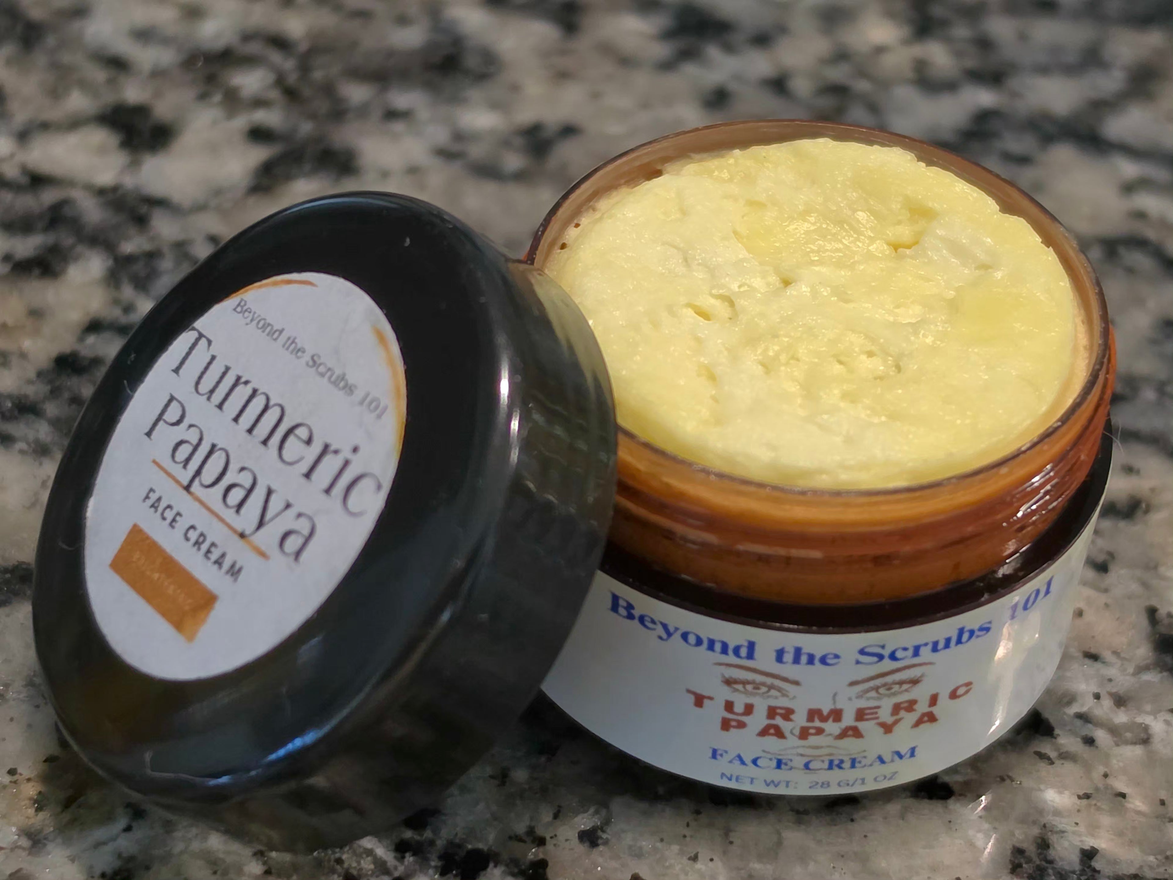 Turmeric-Papaya Face & Body Whipped Cream