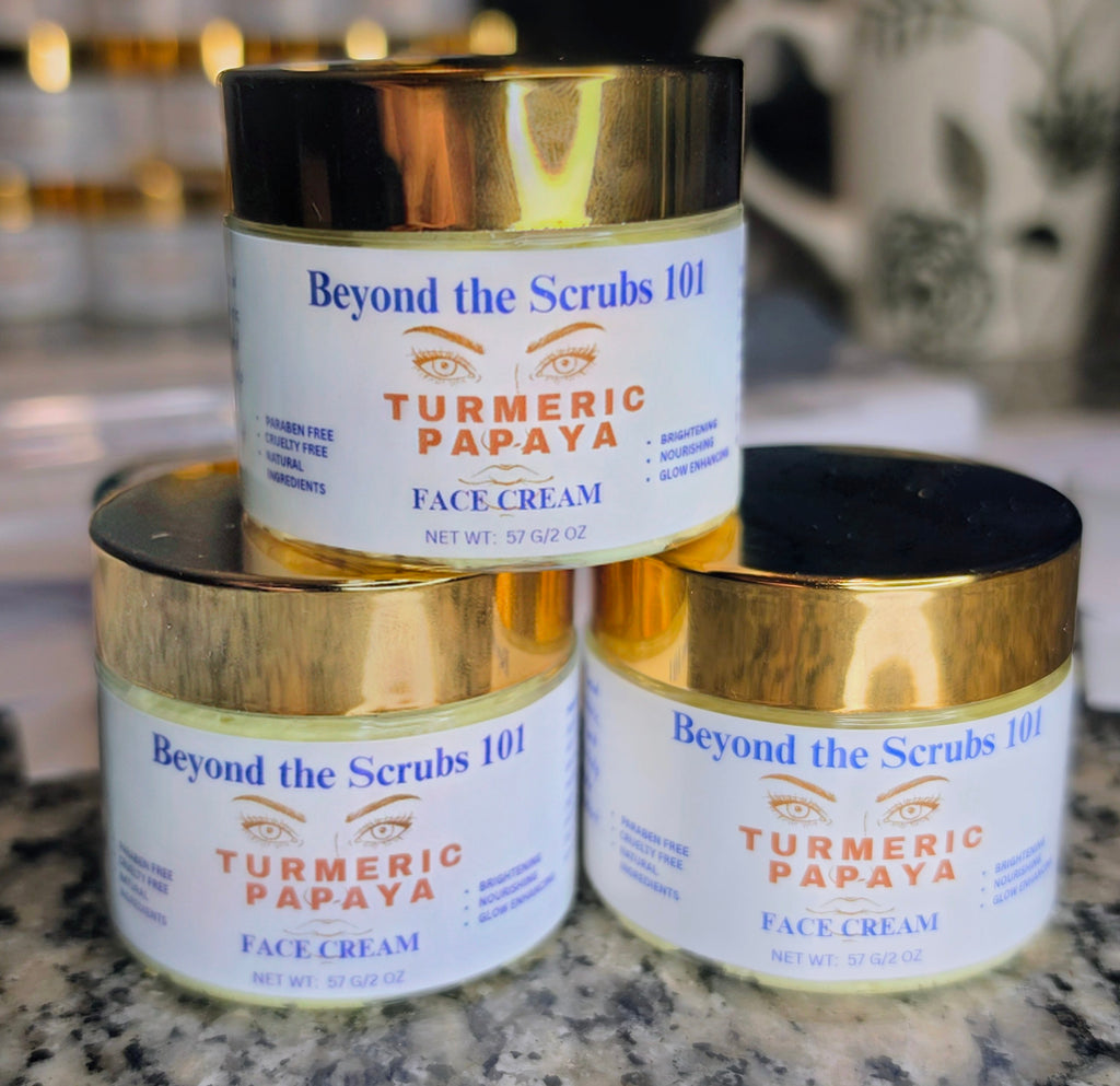Turmeric-Papaya Face & Body Whipped Cream